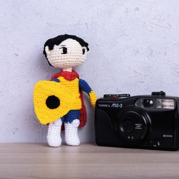 Eric da Caverna do Dragão em Amigurumi