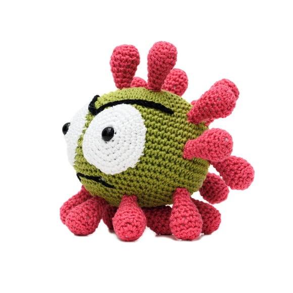Corona Vírus em Amigurumi