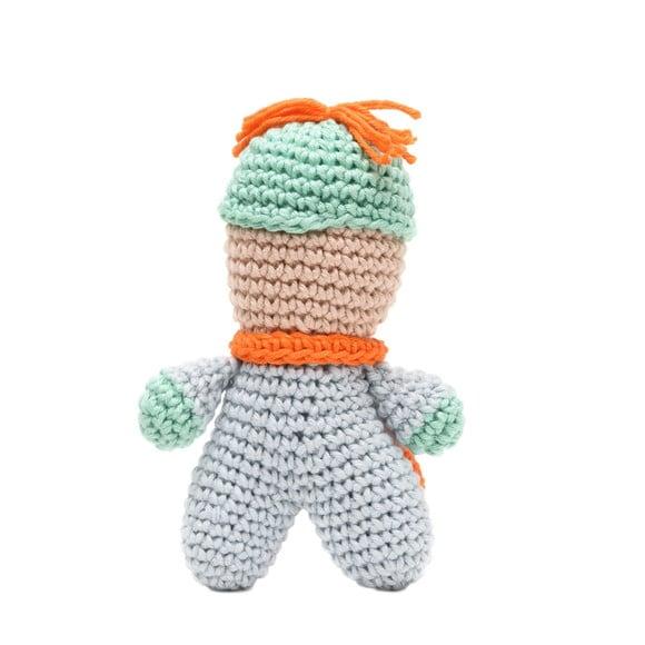 Fofolete Menino em Amigurumi