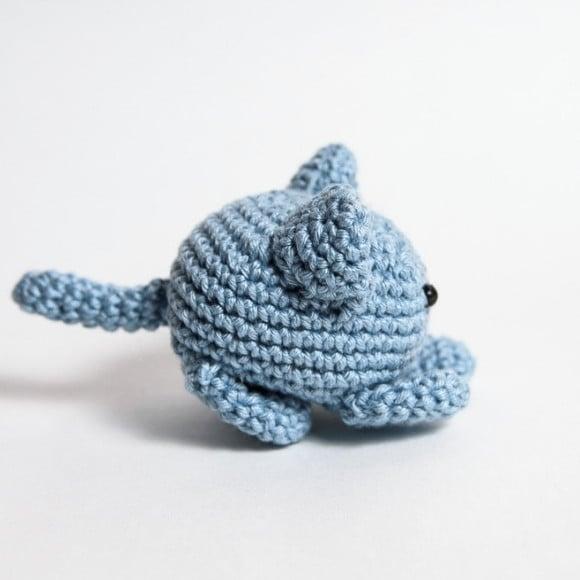 Gato Cubo em Amigurumi