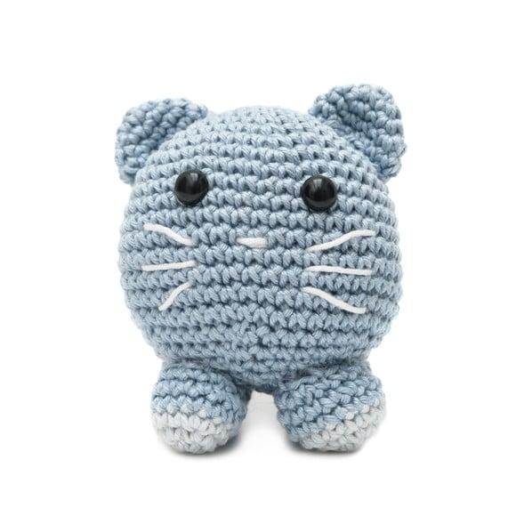 Gato Bola em Amigurumi