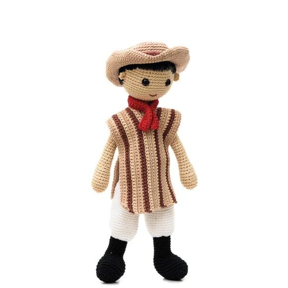 Gaúcho em Amigurumi