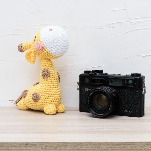 Girafa Média em Amigurumi