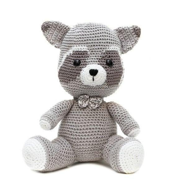 Guaxinim em Amigurumi