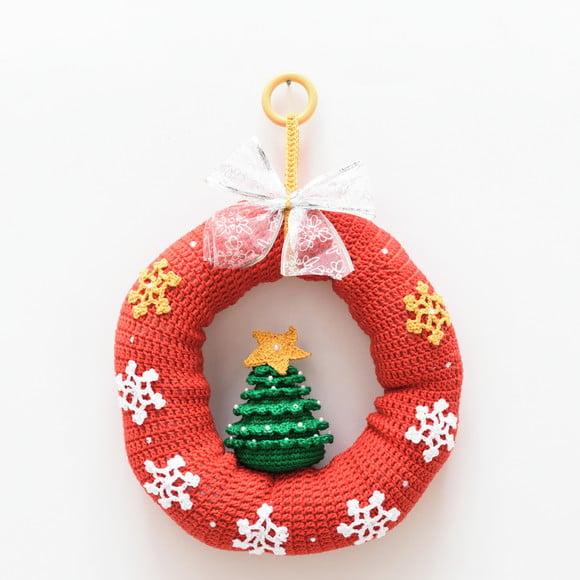 Guirlanda Arvore de Natal em Amigurumi