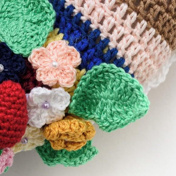 Guirlanda de Flores em Amigurumi