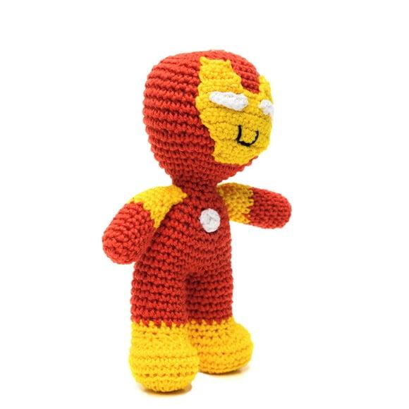 Homem de Ferro em Amigurumi