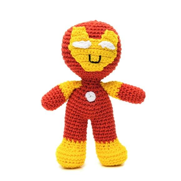 Homem de Ferro em Amigurumi