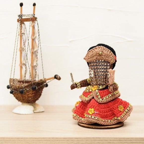 Iansã em Amigurumi