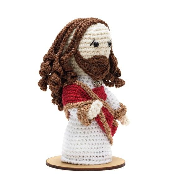 Jesus Cristo em Amigurumi