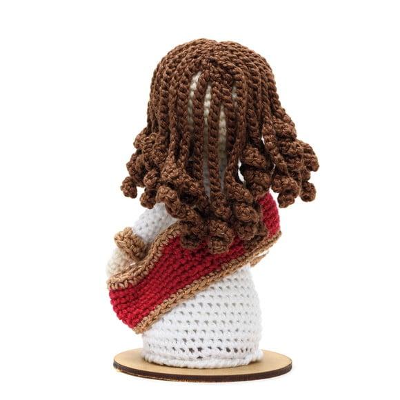 Jesus Cristo em Amigurumi