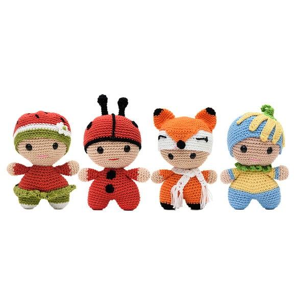 Kit Fofurinha da Círculo em Amigurumi