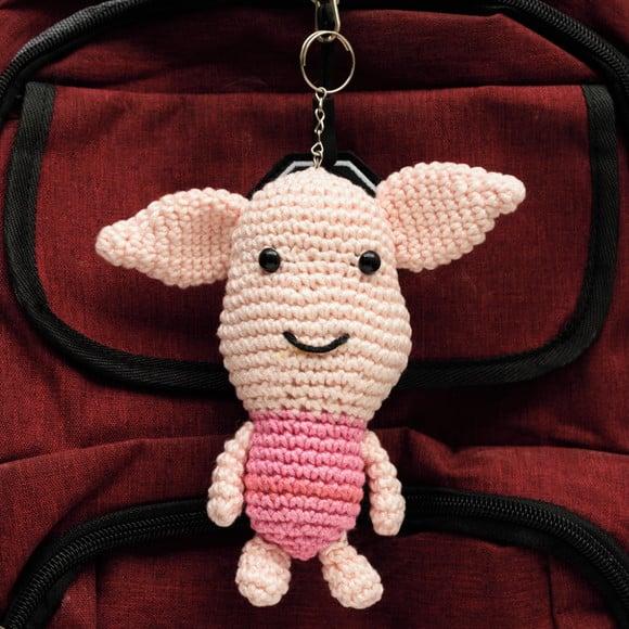 Leitão em Amigurumi