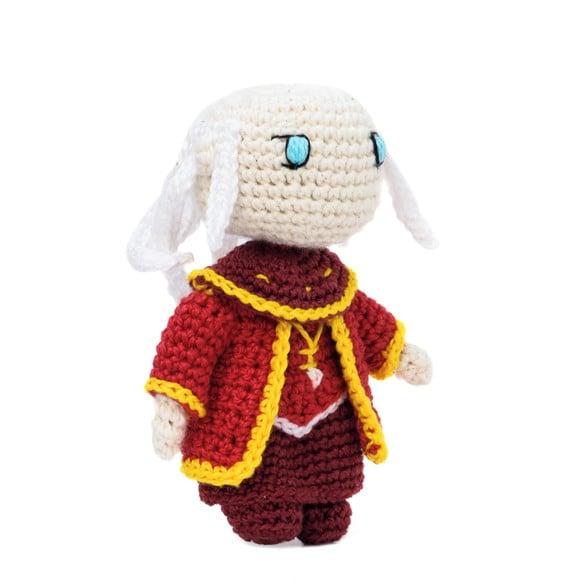 Mestre dos Magos da Caverna do Dragão em Amigurumi