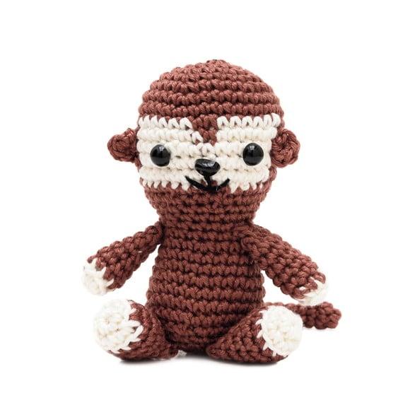 Mini Macaco em Amigurumi