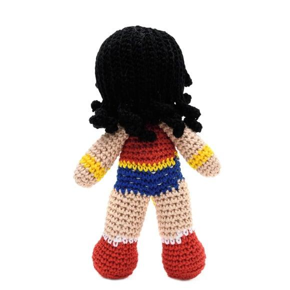Mulher Maravilha em Amigurumi