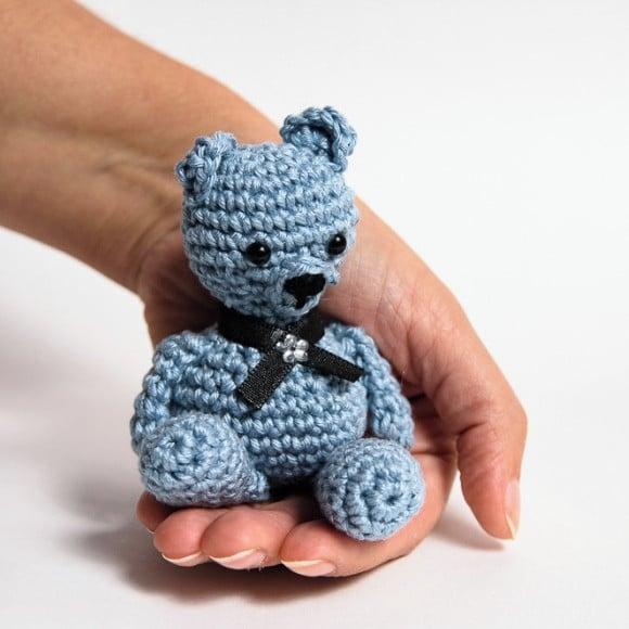 Mini Ursinhos em Amigurumi