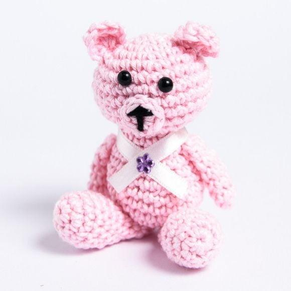Mini Ursinhos em Amigurumi