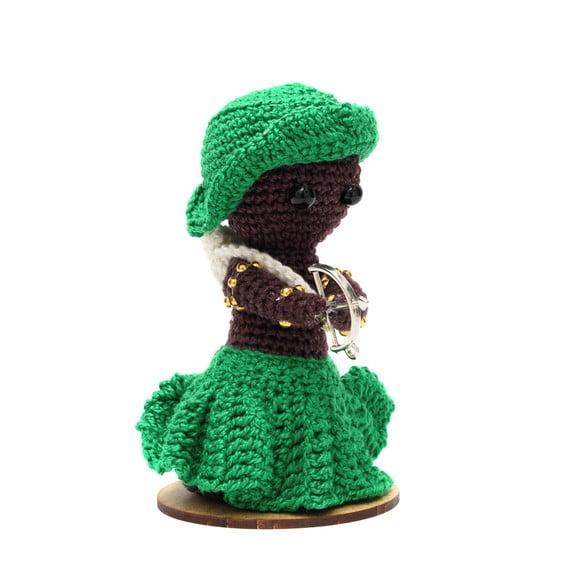 Orixá Oxóssi em Amigurumi