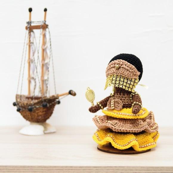 Oxum em Amigurumi