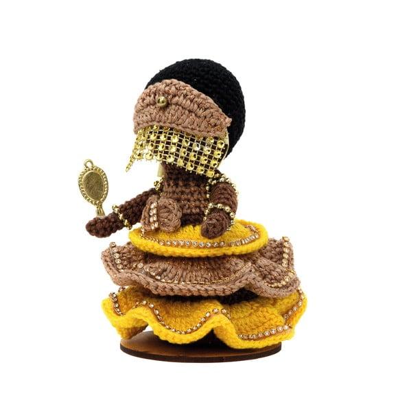 Oxum em Amigurumi