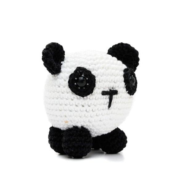 Panda Bola em Amigurumi