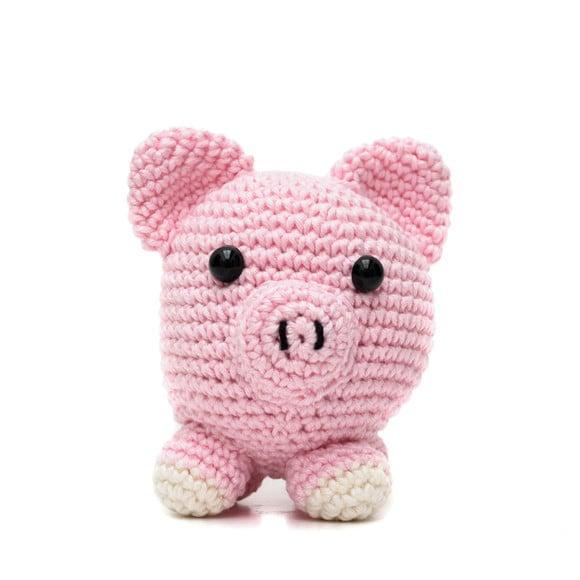 Porco Bola em Amigurumi
