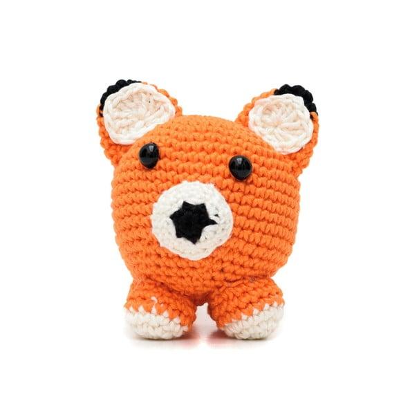 Raposa Bola em Amigurumi