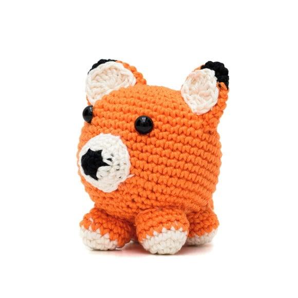 Raposa Bola em Amigurumi