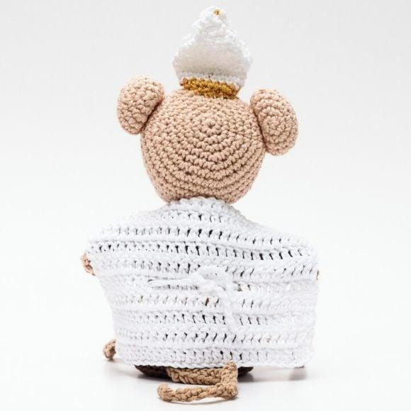 Ratinho Dorime Ameno em Amigurumi