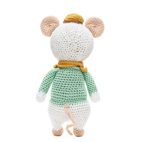 Ratinho Aconchegante em Amigurumi