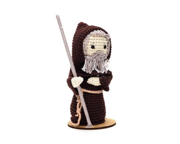 São Francisco de Paula em Amigurumi