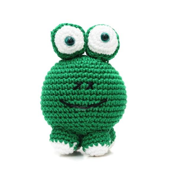Sapo Bola em Amigurumi