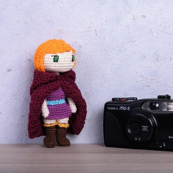 Sheila da Caverna do Dragão em Amigurumi