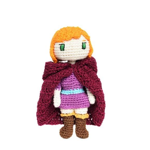 Sheila da Caverna do Dragão em Amigurumi