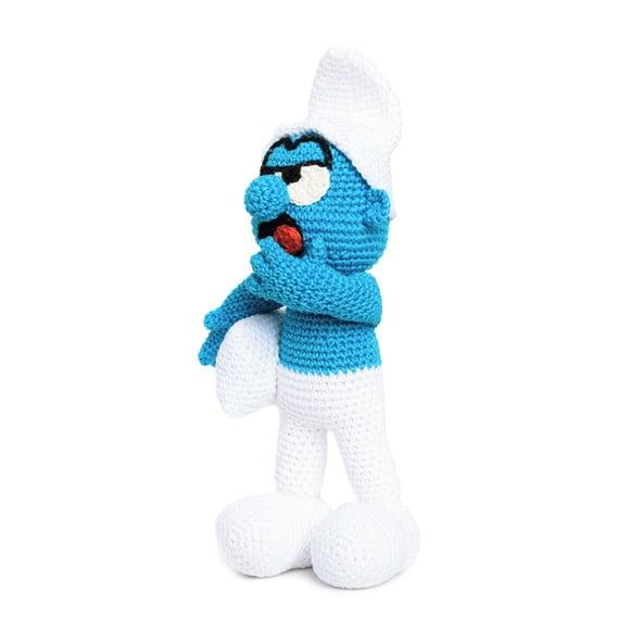 Smurf Soneca em Amigurumi