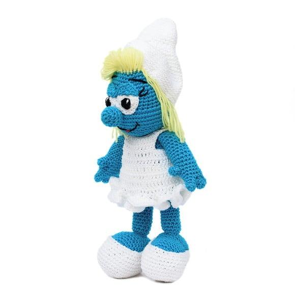 Smurfette em Amigurumi