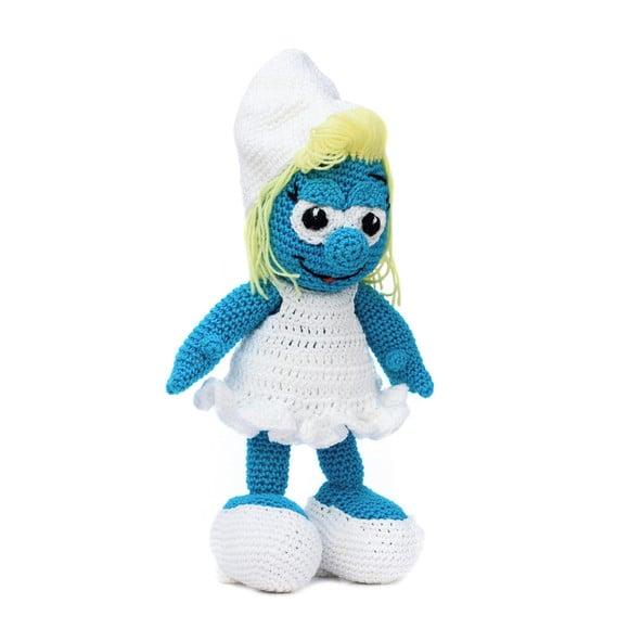 Smurfette em Amigurumi