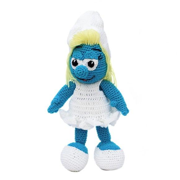 Smurfette em Amigurumi
