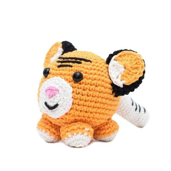 Tigre Bola em Amigurumi