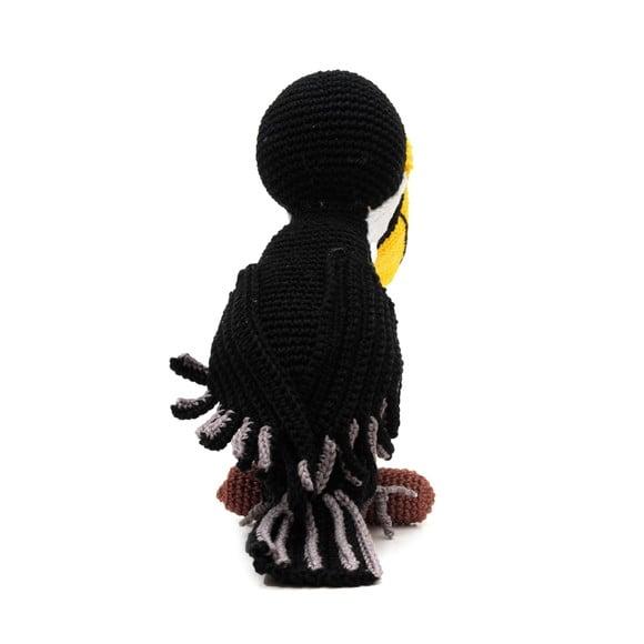Tucano em Amigurumi