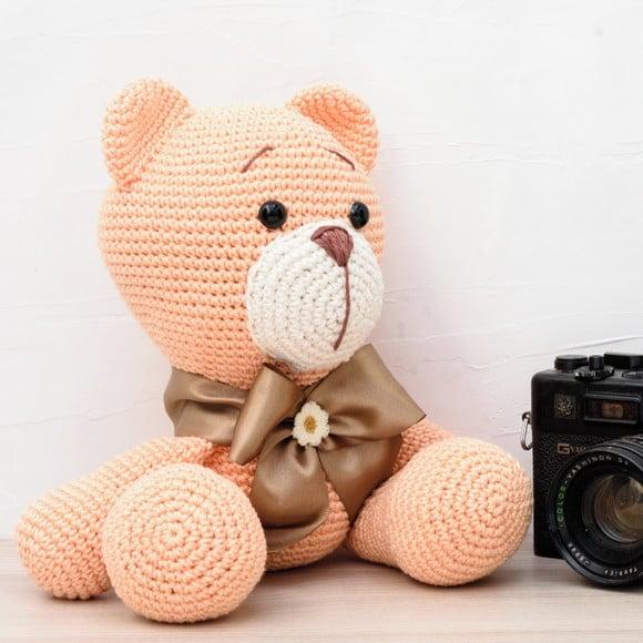 Ursa Júlia em Amigurumi