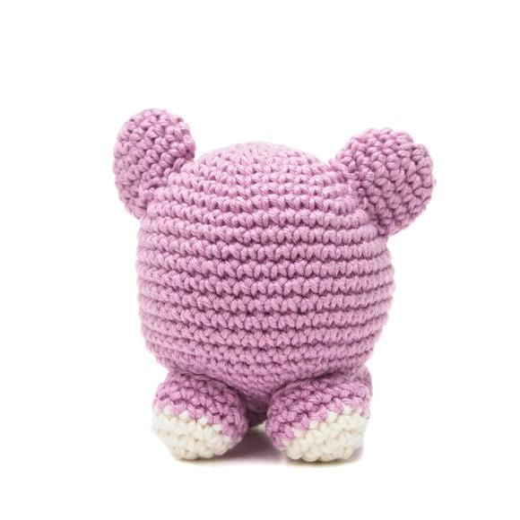 Urso Bola em Amigurumi
