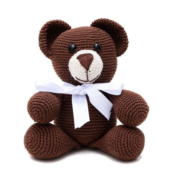 Urso Marrom em Amigurumi