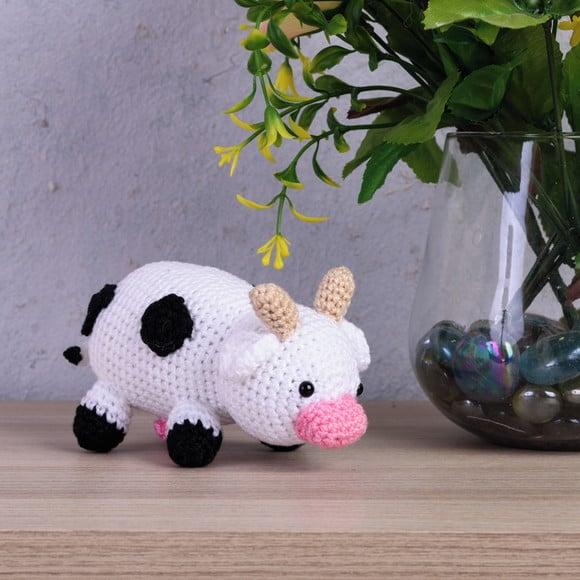 Vaquinha em Amigurumi