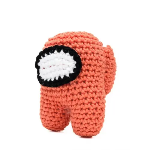 Among Us Tijolo em Amigurumi