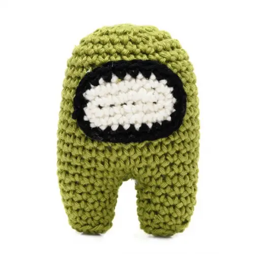Among Us Tripulante Verde em Amigurumi