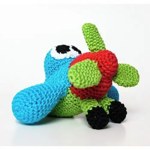 Aviãozinho em Amigurumi