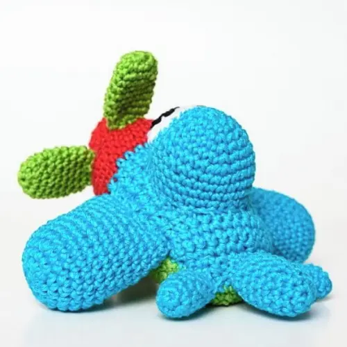 Aviãozinho em Amigurumi
