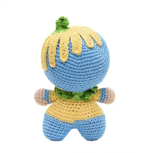 Bebê Flor em Amigurumi